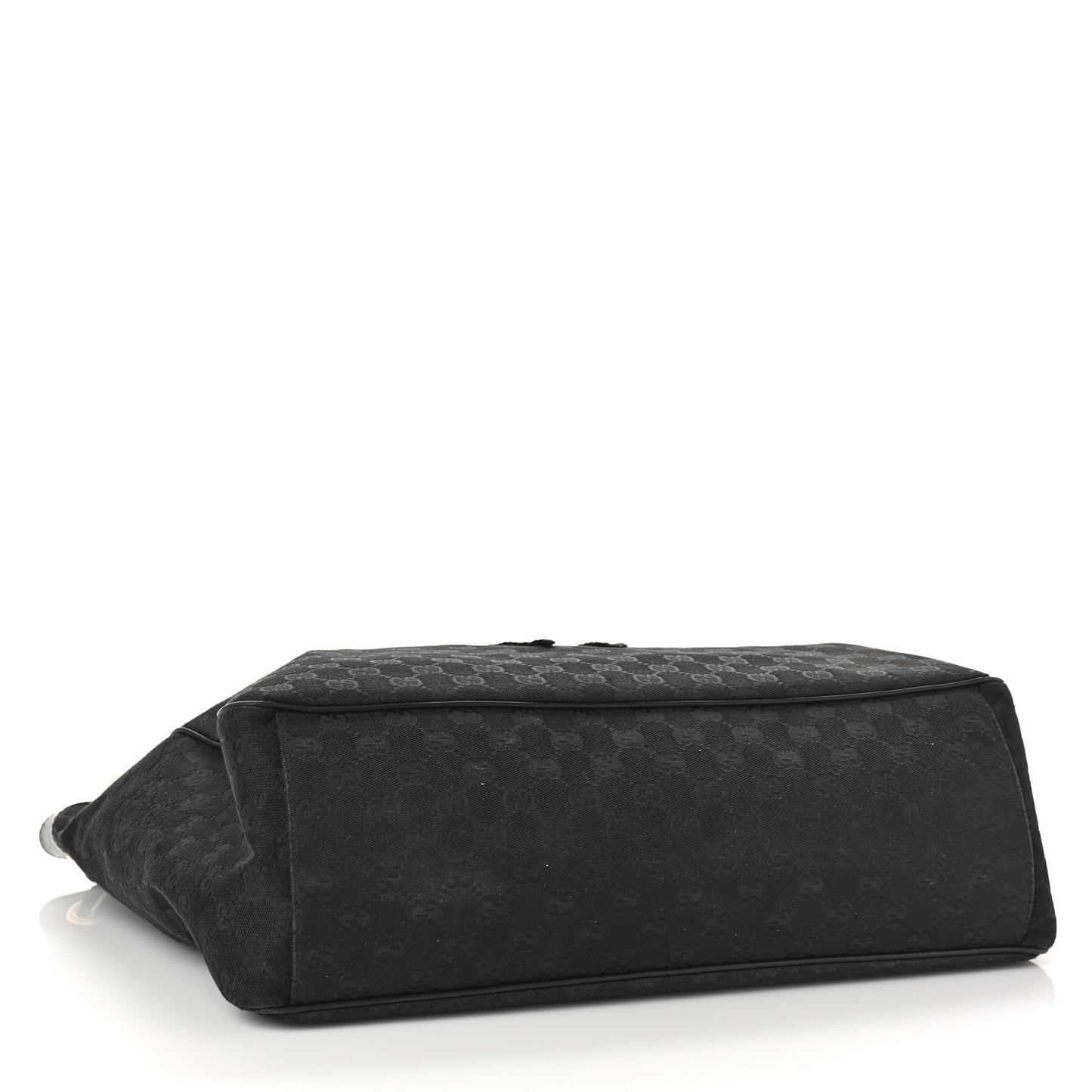 Monogram Large Positano Tote Black