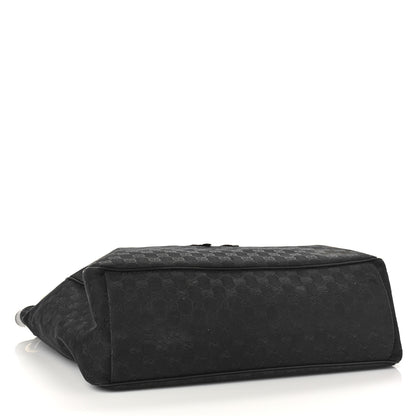 Gucci Monogram Large Positano Tote Black 2 of 12