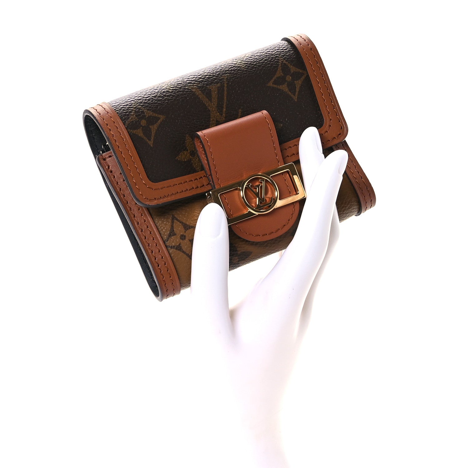 Louis Vuitton Reverse Monogram Dauphine Wallet 2 of 8