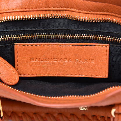 Balenciaga Agneau Giant 12 Gold Hardware Mini City Tangerine 6 of 15