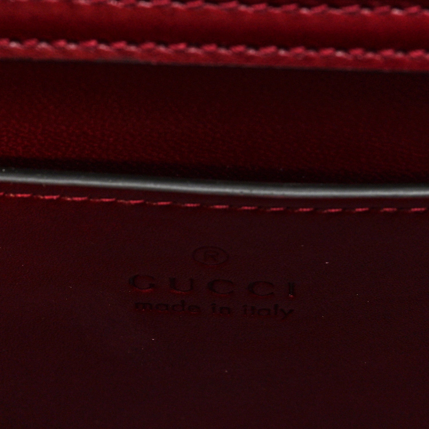 Gucci Sweetbread Calfskin Mini Diana Tote Bag Rosso Ancora 6 of 9