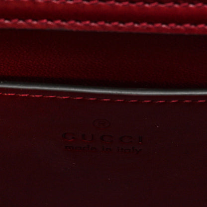 Gucci Sweetbread Calfskin Mini Diana Tote Bag Rosso Ancora 6 of 9