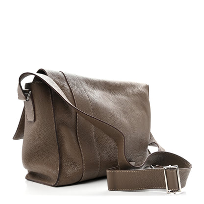 Hermes Taurillon Clemence Alfred 35 Etoupe 3 of 12