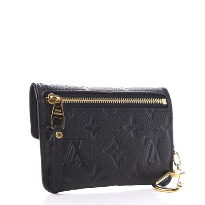 Louis Vuitton Empreinte Key Pouch Black 2 of 6