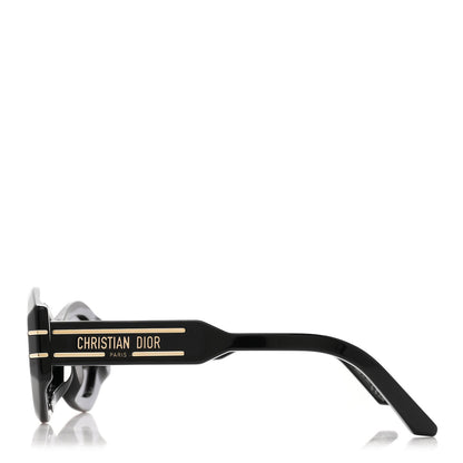Christian Dior Acetate DiorSignature B1U Butterfly Sunglasses Black 3 of 7
