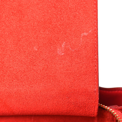 Celine Baby Grained Calfskin Small Tri-Fold Bag Poppy 10 of 12