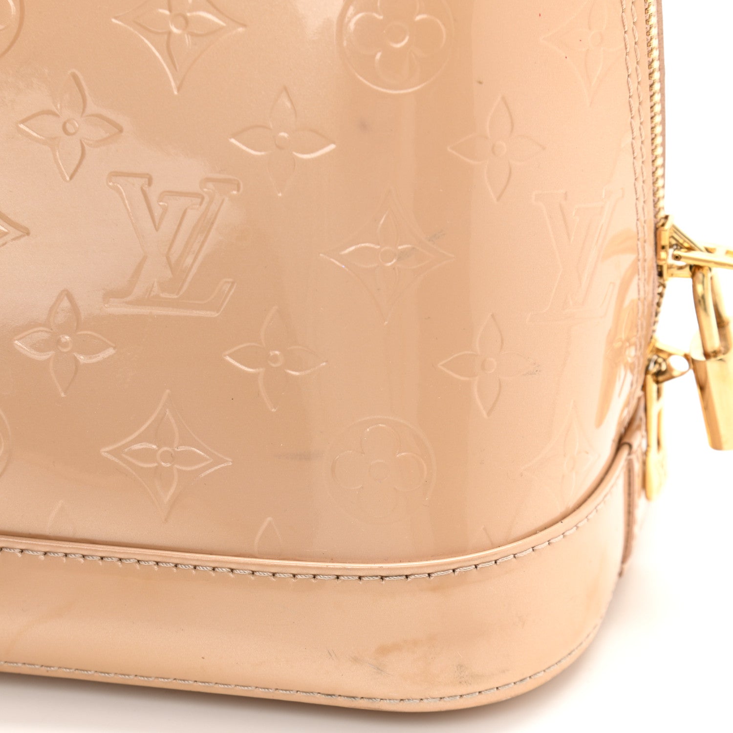 Louis Vuitton Vernis Alma PM Dune 15 of 17