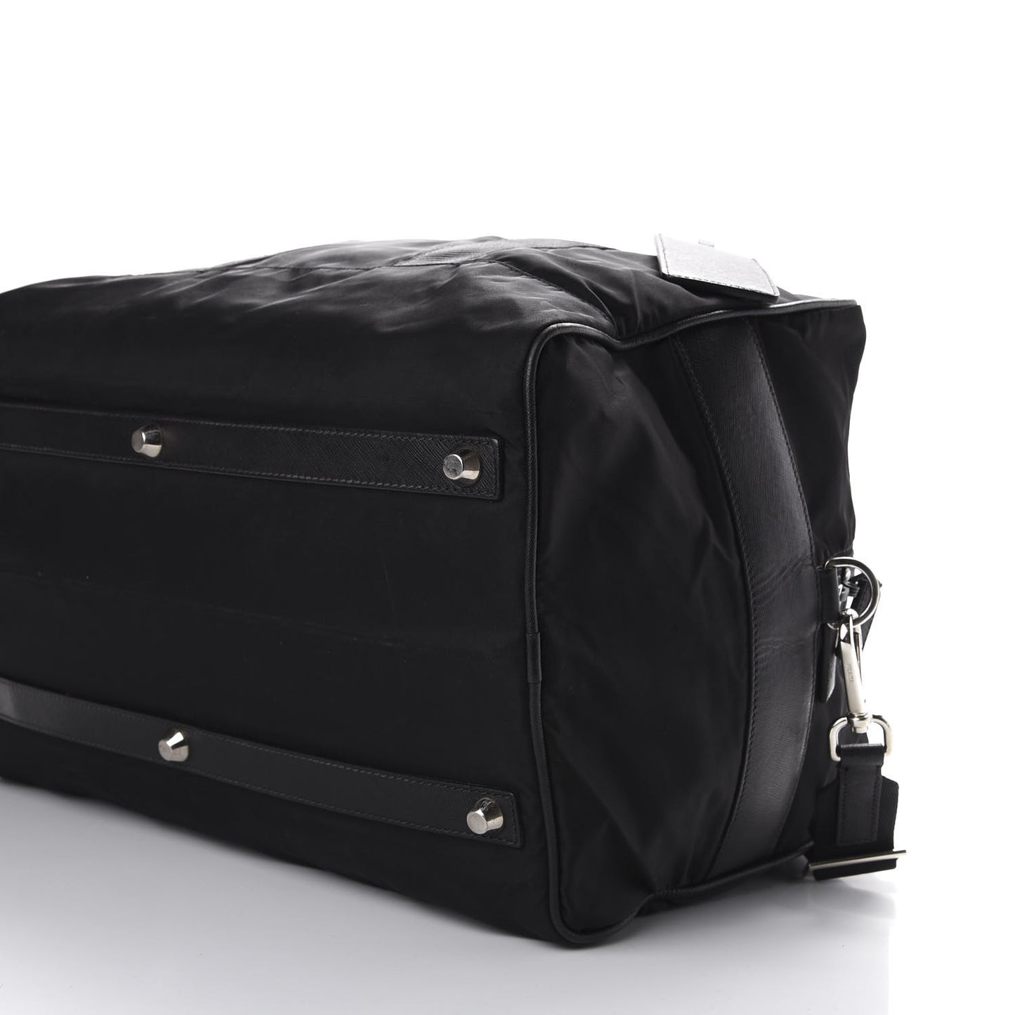 Tessuto Nylon Duffel Bag Black