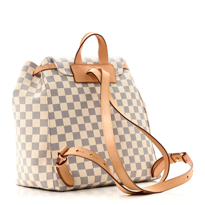 Louis Vuitton Damier Azur Sperone Backpack 3 of 9