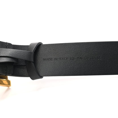Christian Dior Calfskin Diorquake Belt 85 Black 6 of 8