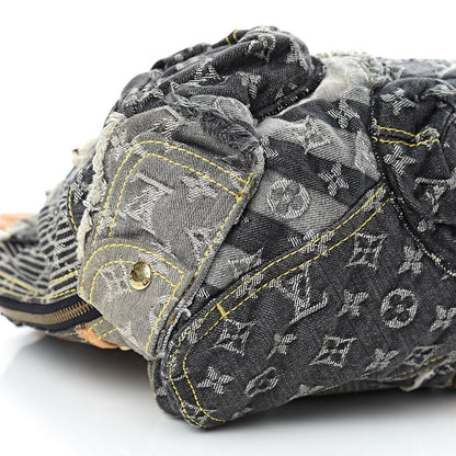 Louis Vuitton Denim Patchwork Bowly Black 8 of 10