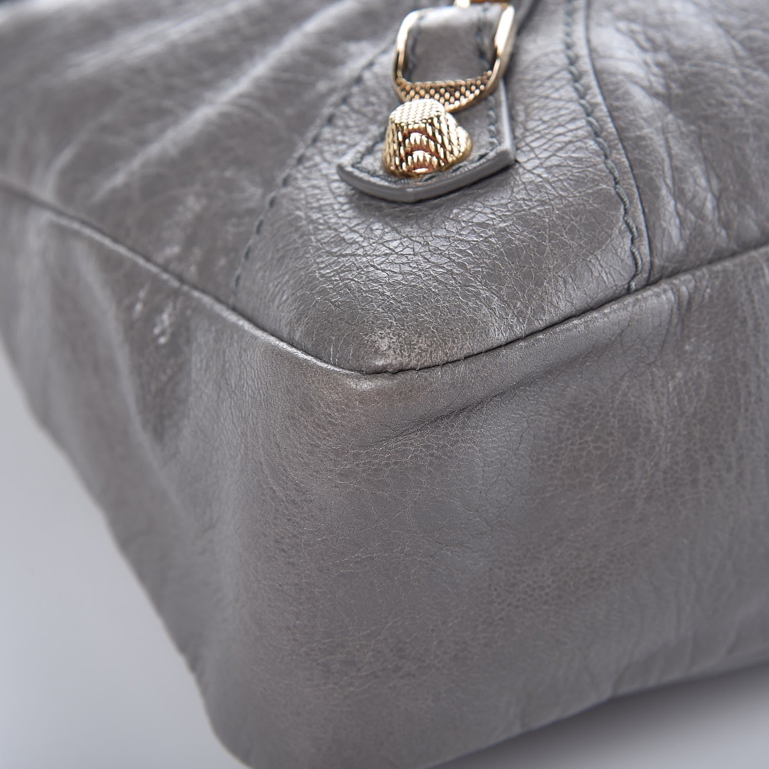 Balenciaga Agneau Giant 12 Gold Hardware Town Gris Pyrite 9 of 12