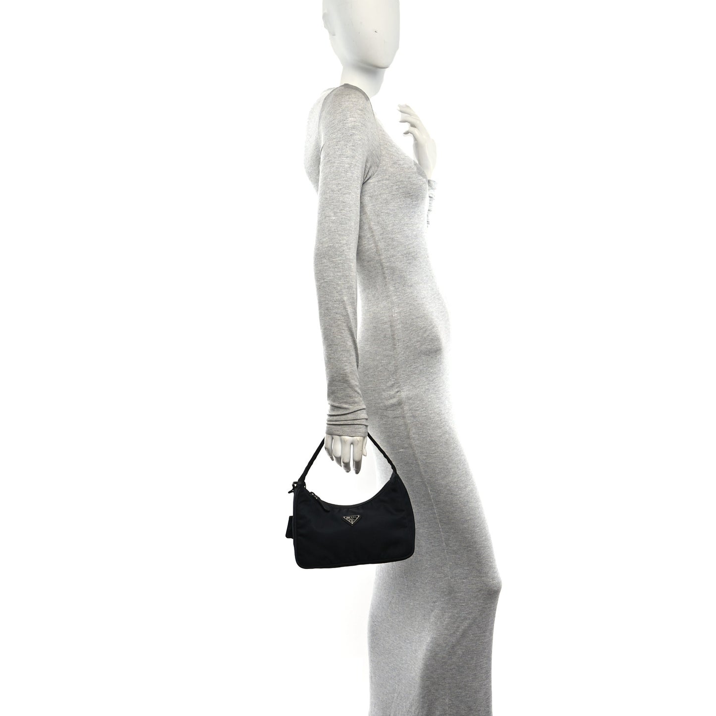 Tessuto Nylon Mini Re-Edition 2000 Bag Black