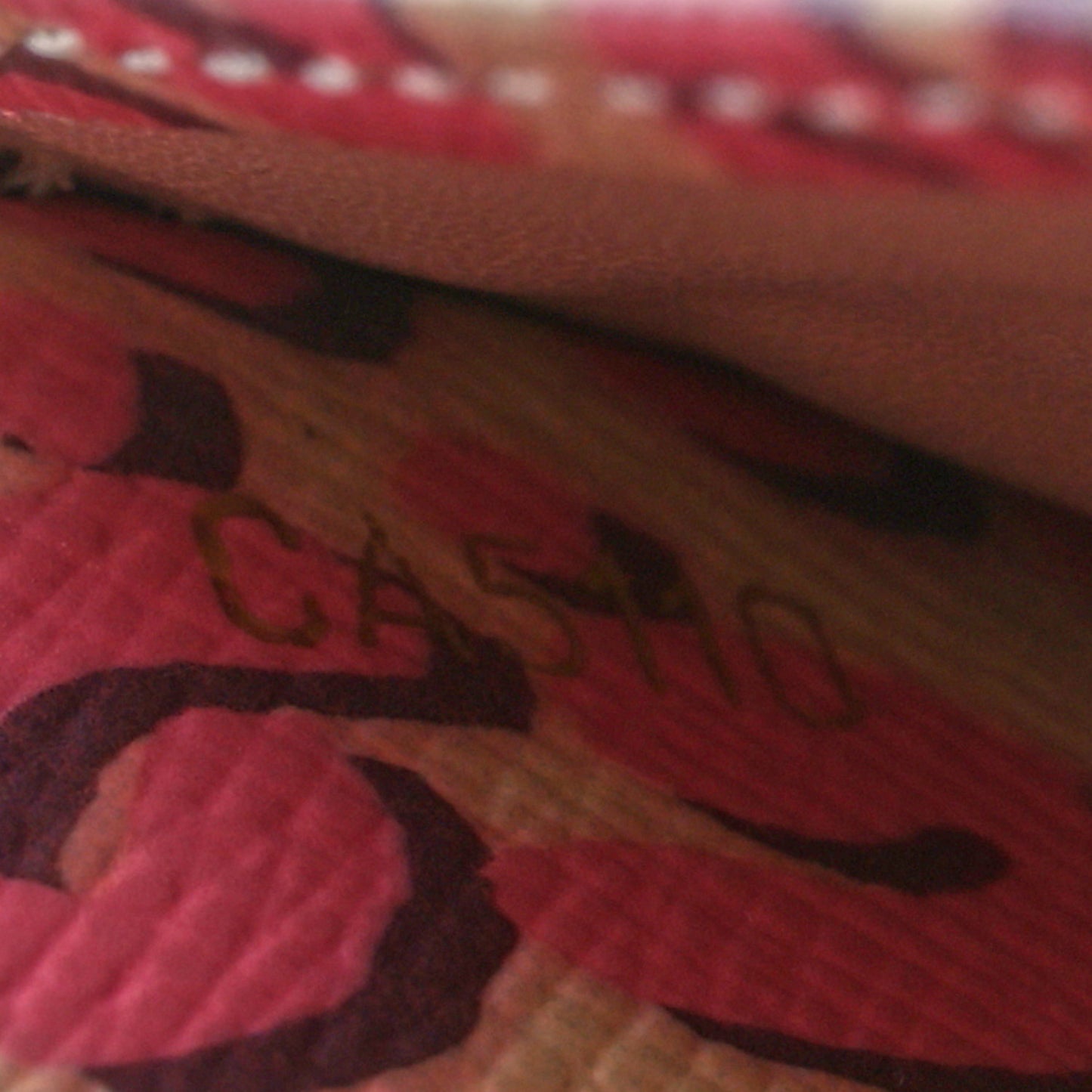 Monogram Leopard Sarah Wallet Blanc Corail