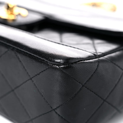 Chanel Lambskin Quilted Medium Single Flap Black 9 of 22