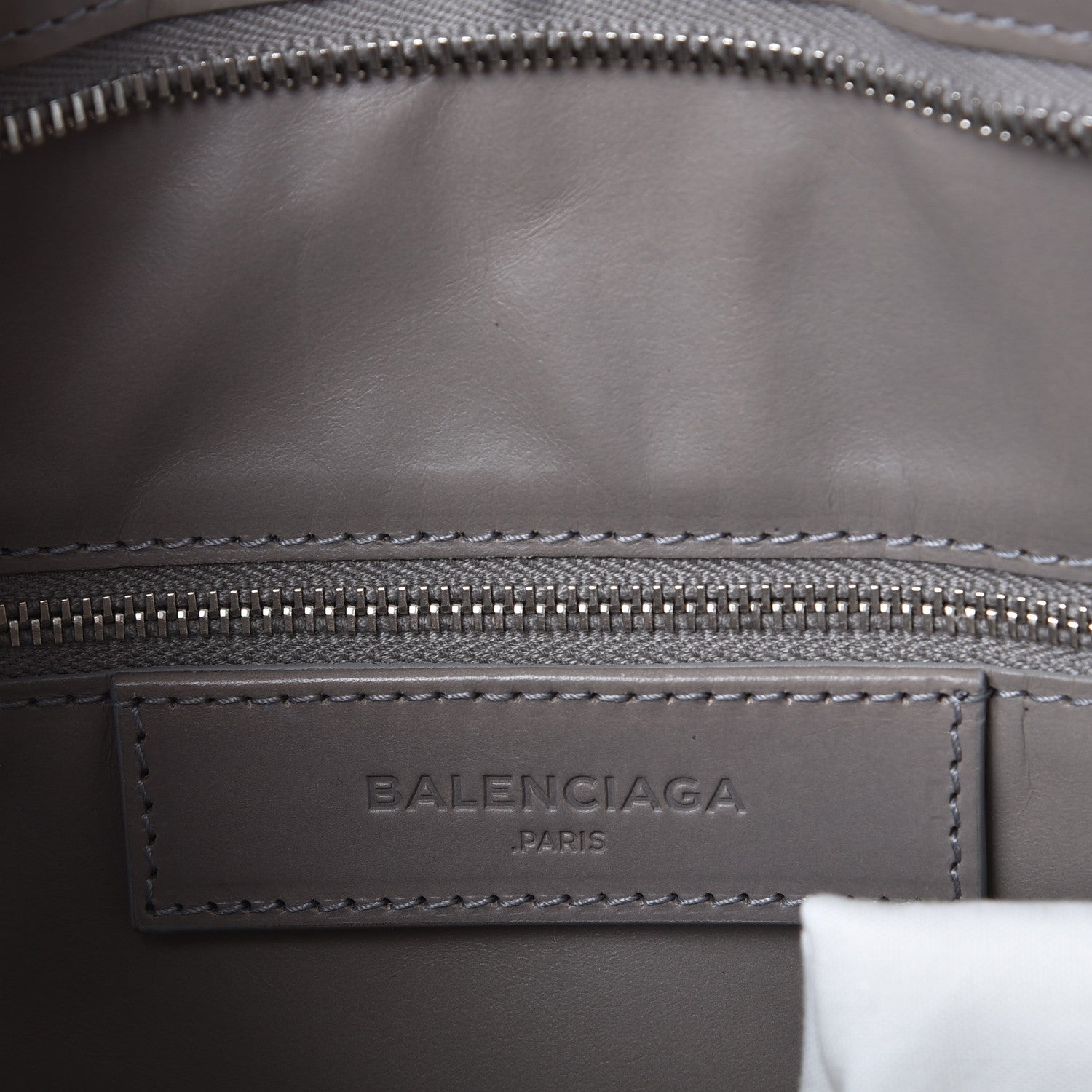 Balenciaga Technical Mesh Vegetable Calfskin Classic Silver Hardware City Gris Ardoise Gris Pyrite 6 of 14