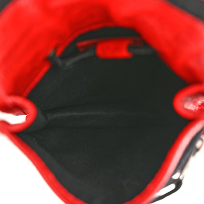 Balenciaga Agneau Arena Small Explorer Crossbody Pouch Red 5 of 9