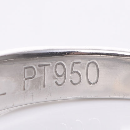 Chanel Platinum Diamond Matelasse Ring 48 4.5 5 of 6