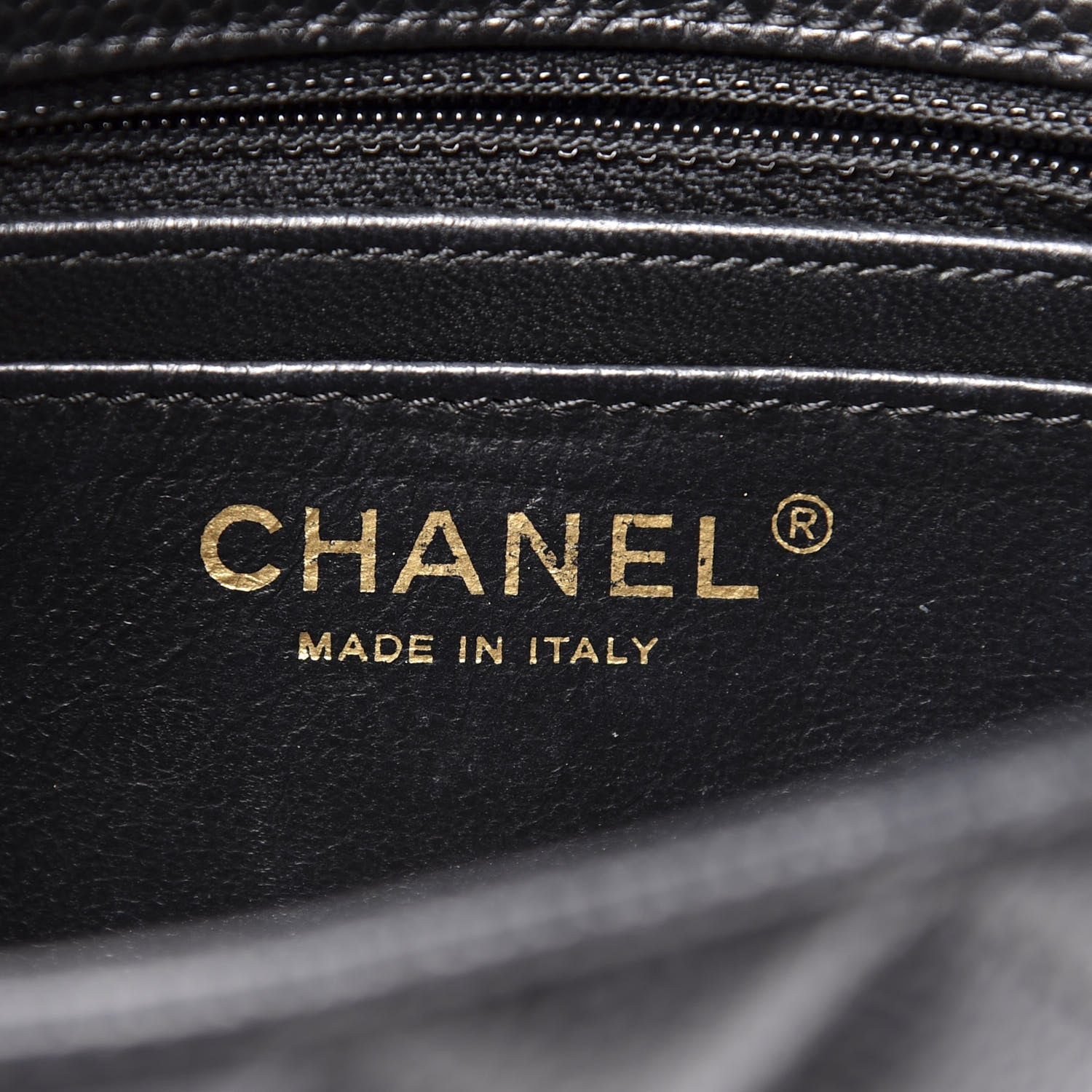 Chanel Caviar Quilted Mini Rectangular Flap Black 7 of 9