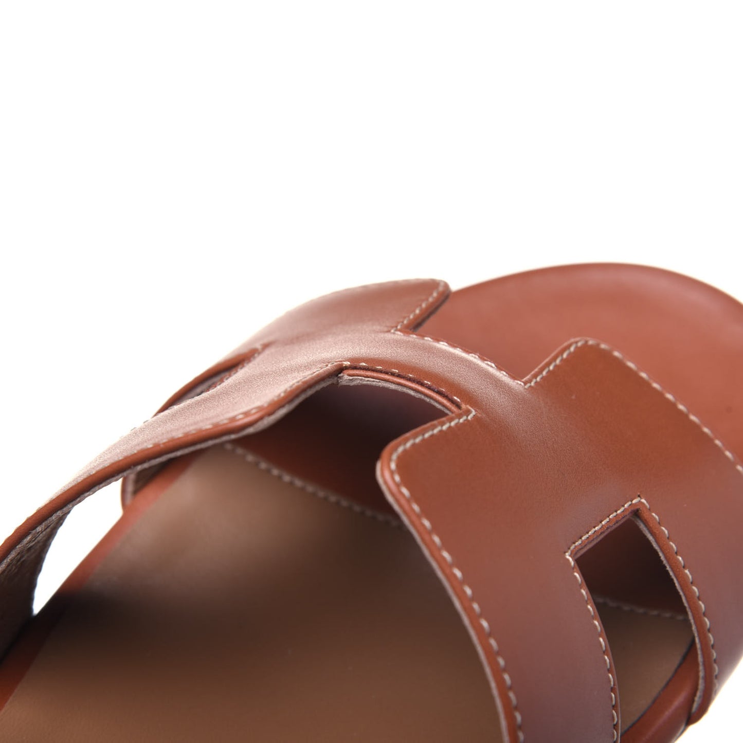 Calfskin Oasis Sandals 41 Gold