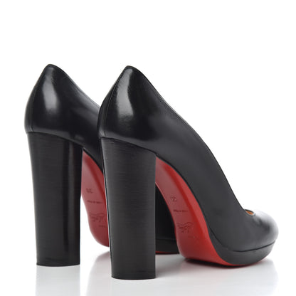Christian Louboutin Nappa Kabetts 110 Pumps 39 Black Lucido 4 of 18