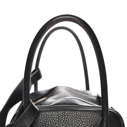 Hermes Taurillon Clemence Lindy 34 Black 15 of 15