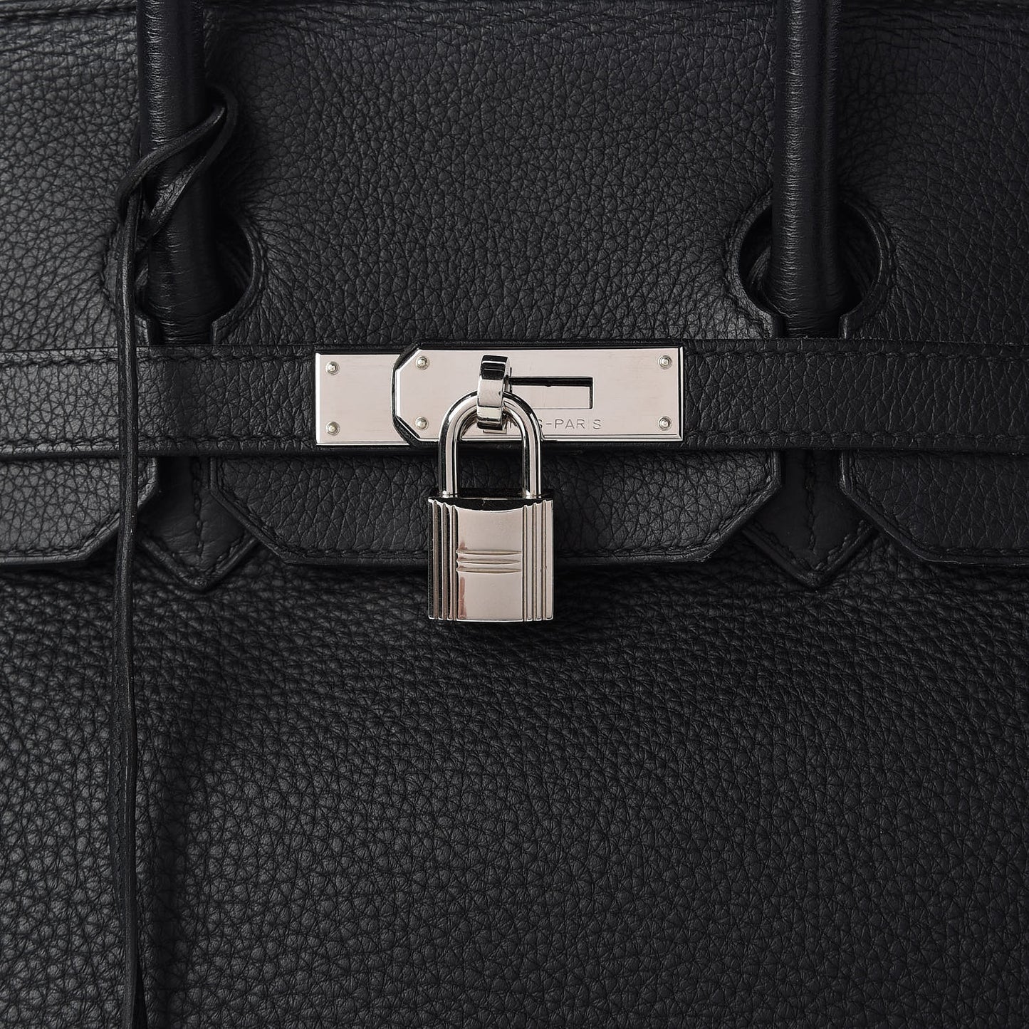Taurillon Clemence Birkin 35 Black
