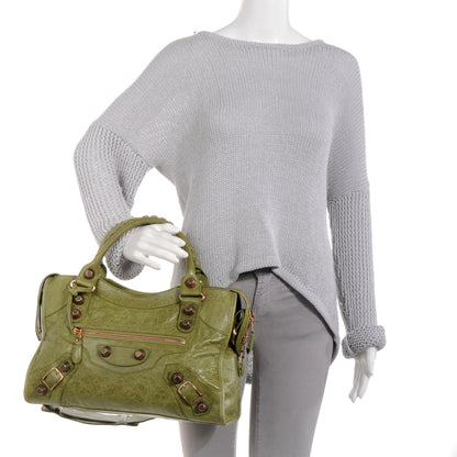 Balenciaga Agneau Giant 21 Rose Gold Hardware City Light Olive 2 of 10