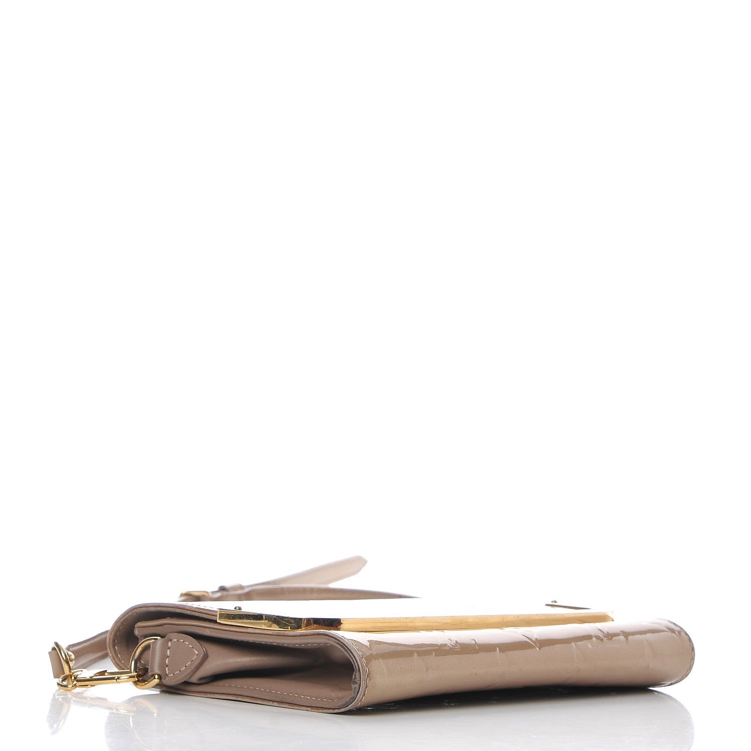 Louis Vuitton Vernis Rossmore PM Beige Poudre 4 of 12