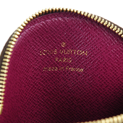 Louis Vuitton Monogram Totem Round Coin Purse Magenta 6 of 7