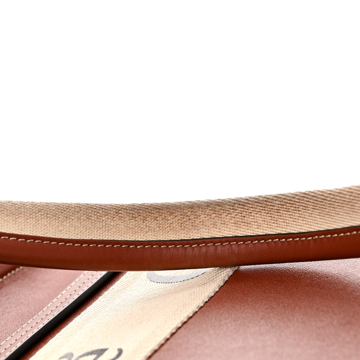 Chloe Calfskin Medium Woody Ribbon Tote Sepia Brown 12 of 12