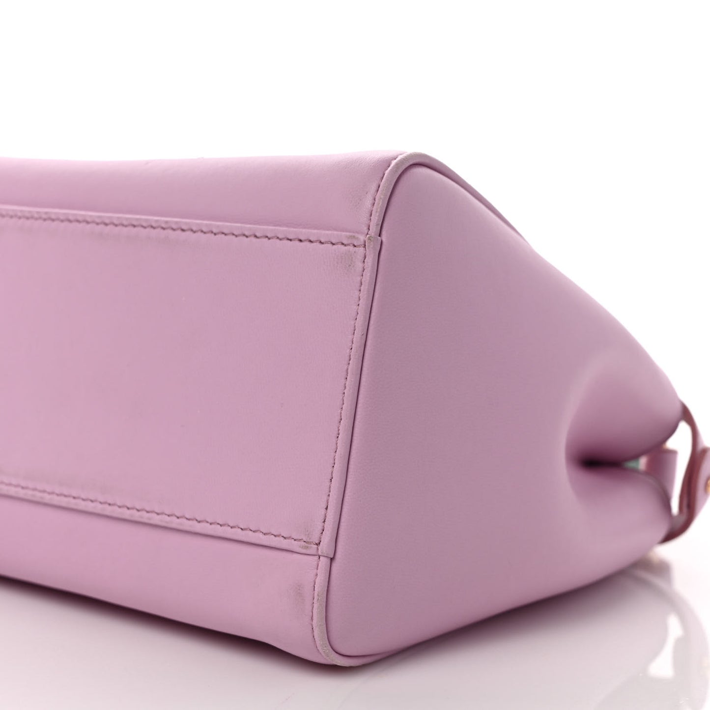 Nappa Stacked Bar Mini Peekaboo Iconic Satchel Lavanda