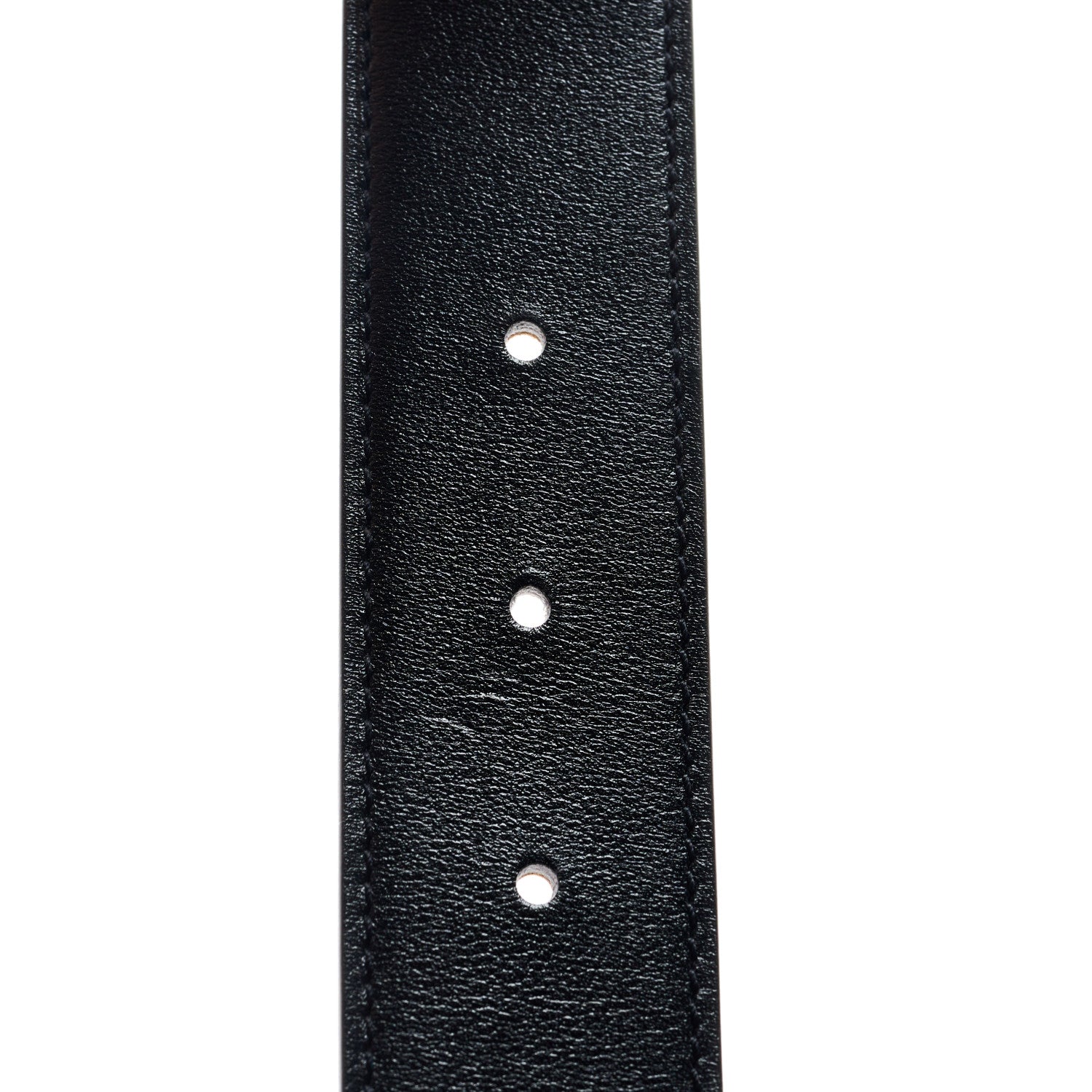 Hermes Box Togo 32mm H Belt 95 Black Gold 5 of 5