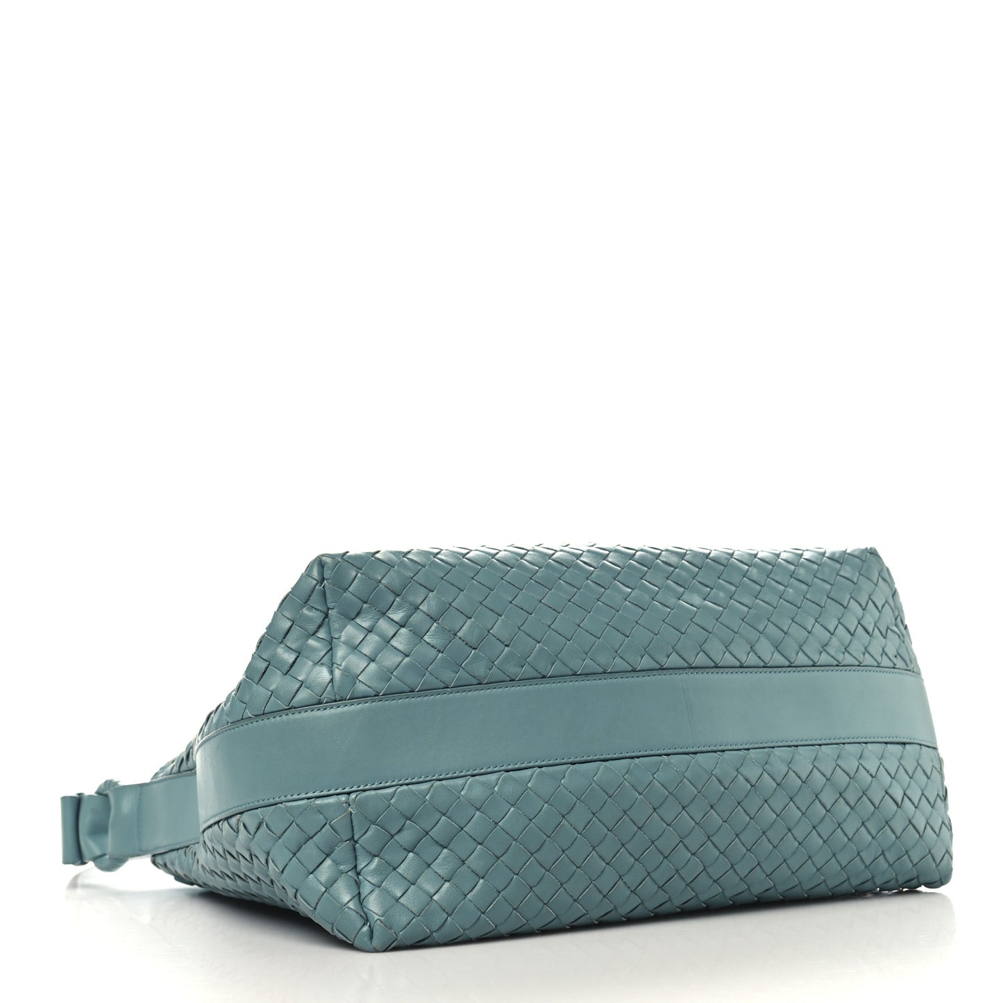 Nappa Intrecciato Pyramid Hobo Linoleum