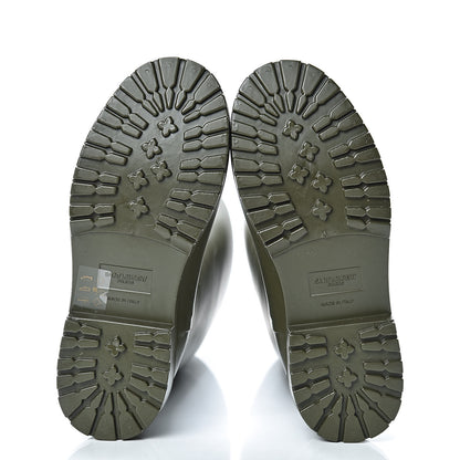 Saint Laurent Rubber Festival 25 High Rain Boots 36 Khaki 5 of 10