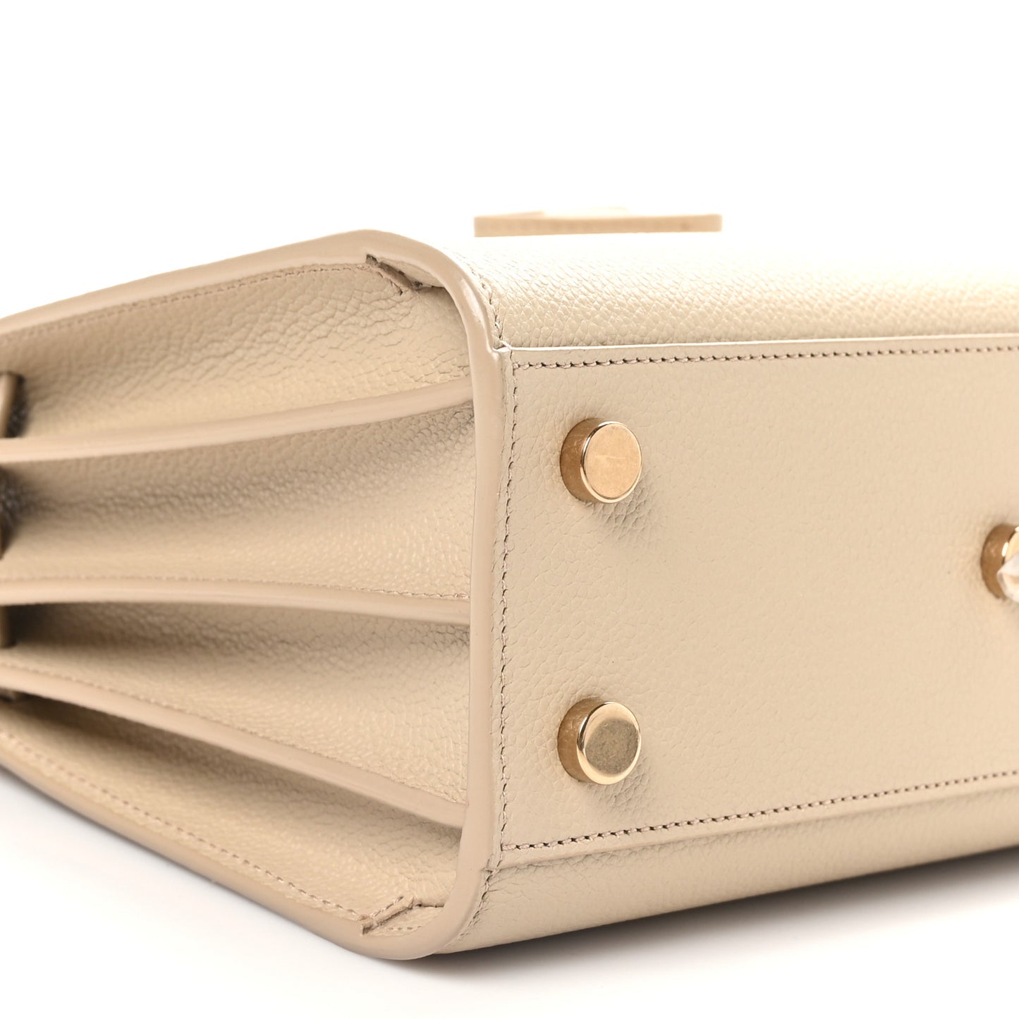 Grained Calfskin Nano Sac De Jour Sea Salt