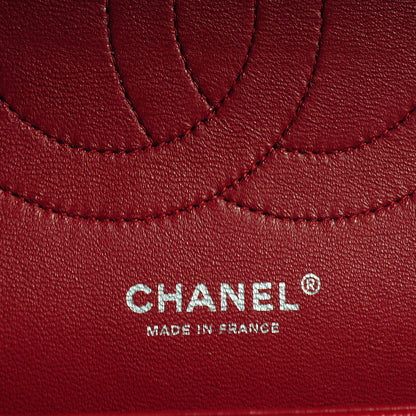Chanel Caviar Jumbo Double Flap Dark Red 6 of 8