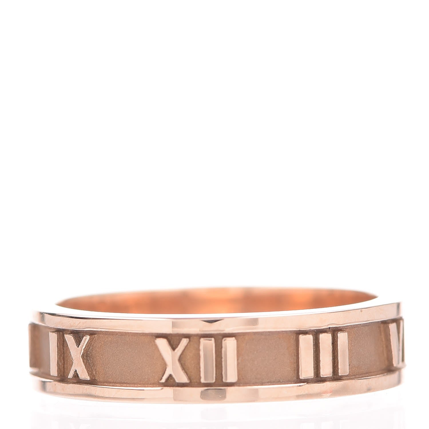 Tiffany 18K Rose Gold Atlas Ring 50 5.5 3 of 5