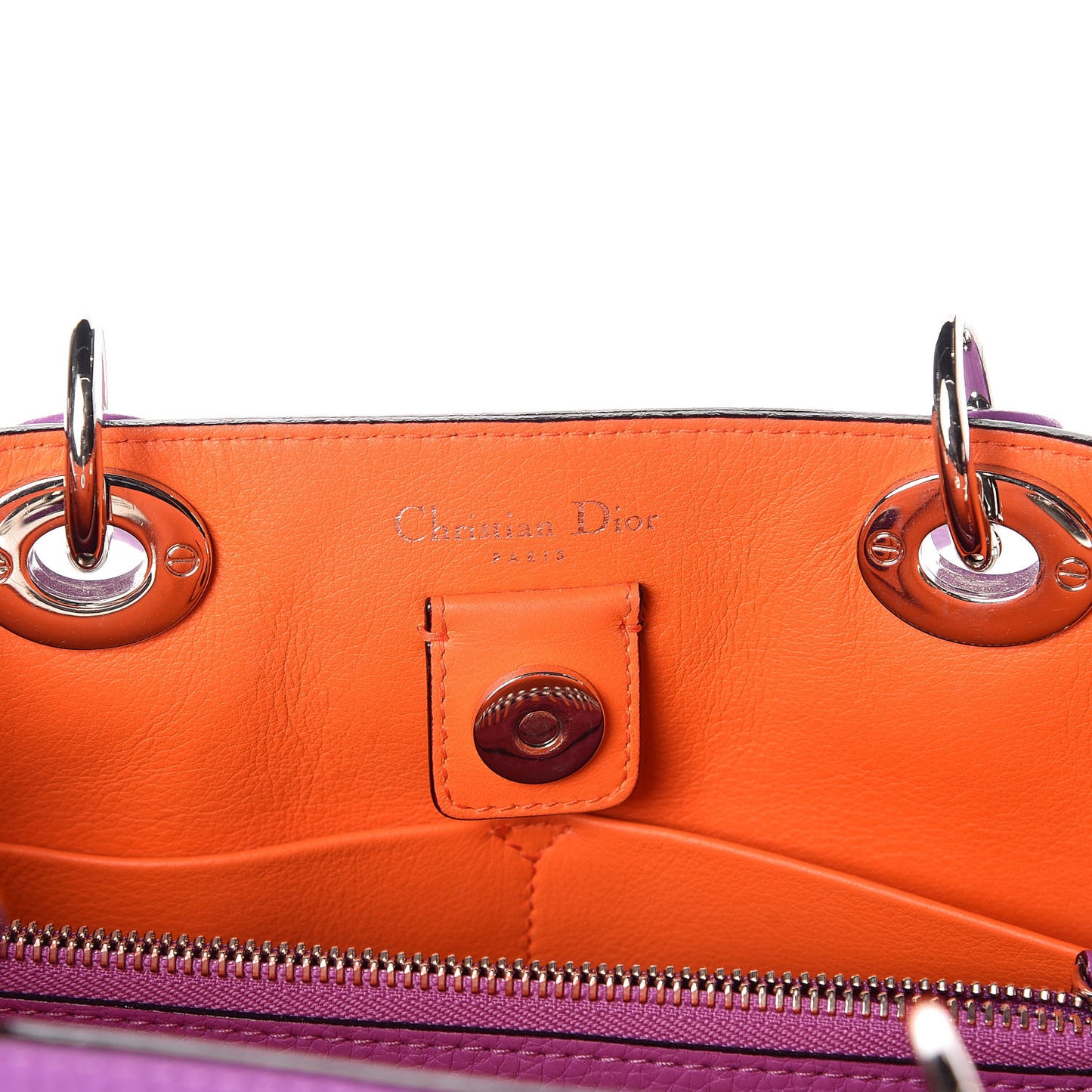 Bullcalf Medium Diorissimo Tote Parme