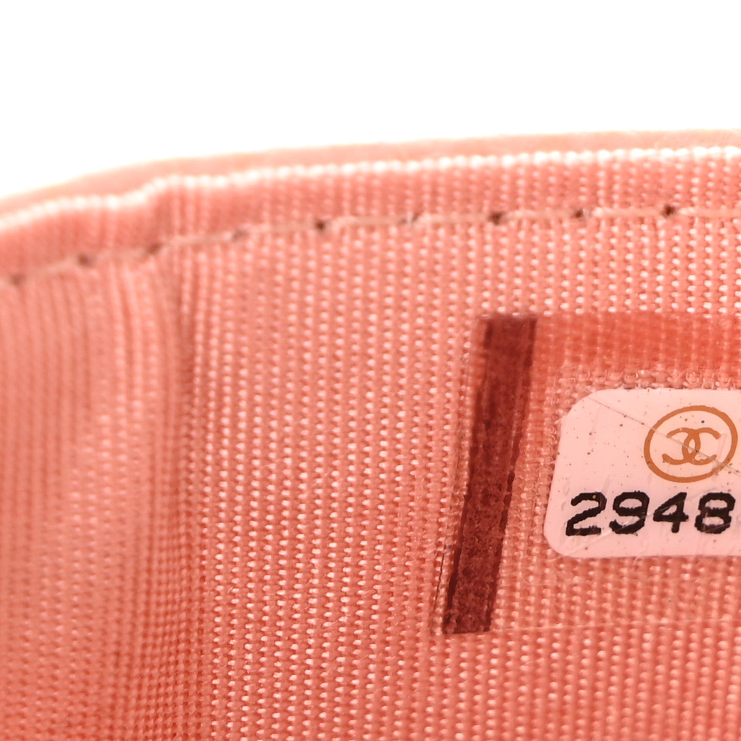 Chanel Caviar Quilted Boy Card Holder Light Pink 8 of 10