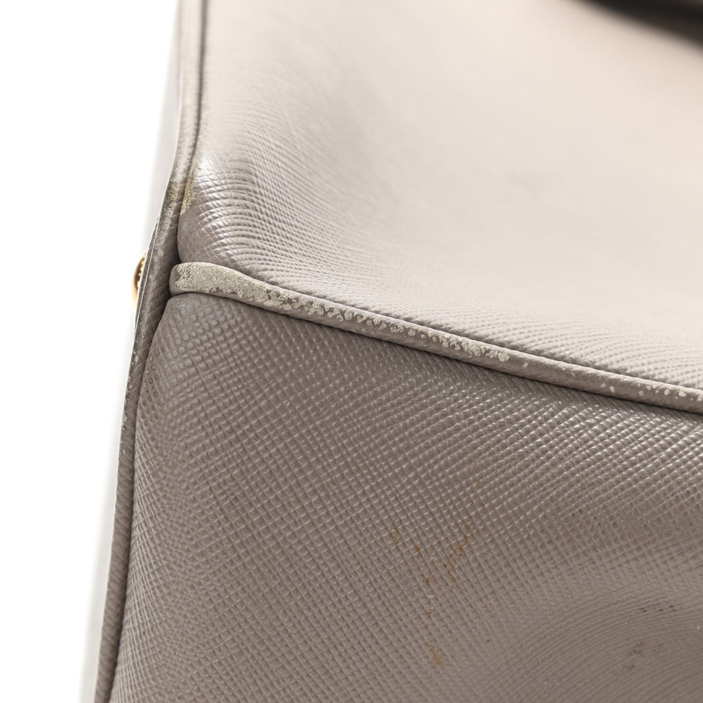 Saffiano Medium Galleria Double Zip Tote Argilla