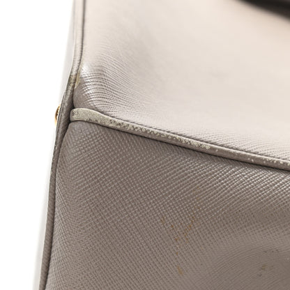 Prada Saffiano Medium Galleria Double Zip Tote Argilla 10 of 12