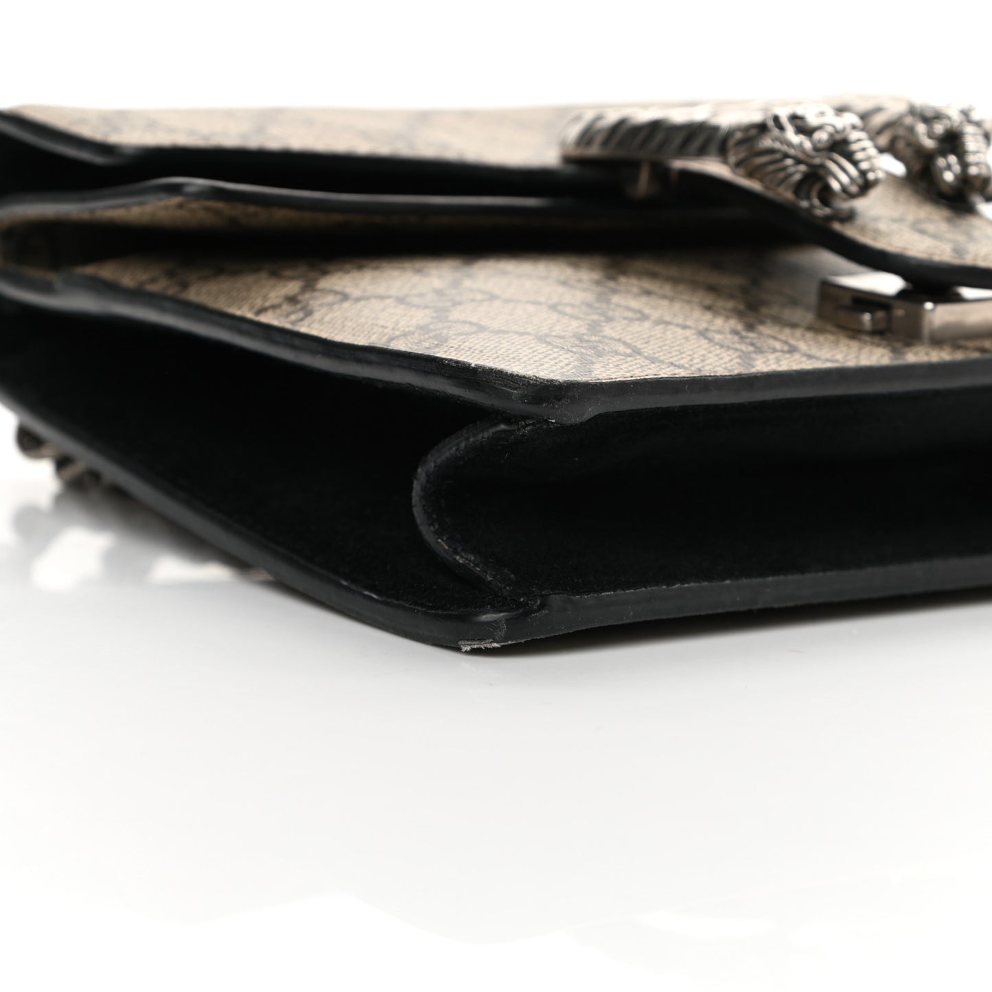 GG Supreme Monogram Mini Dionysus Shoulder Bag Black
