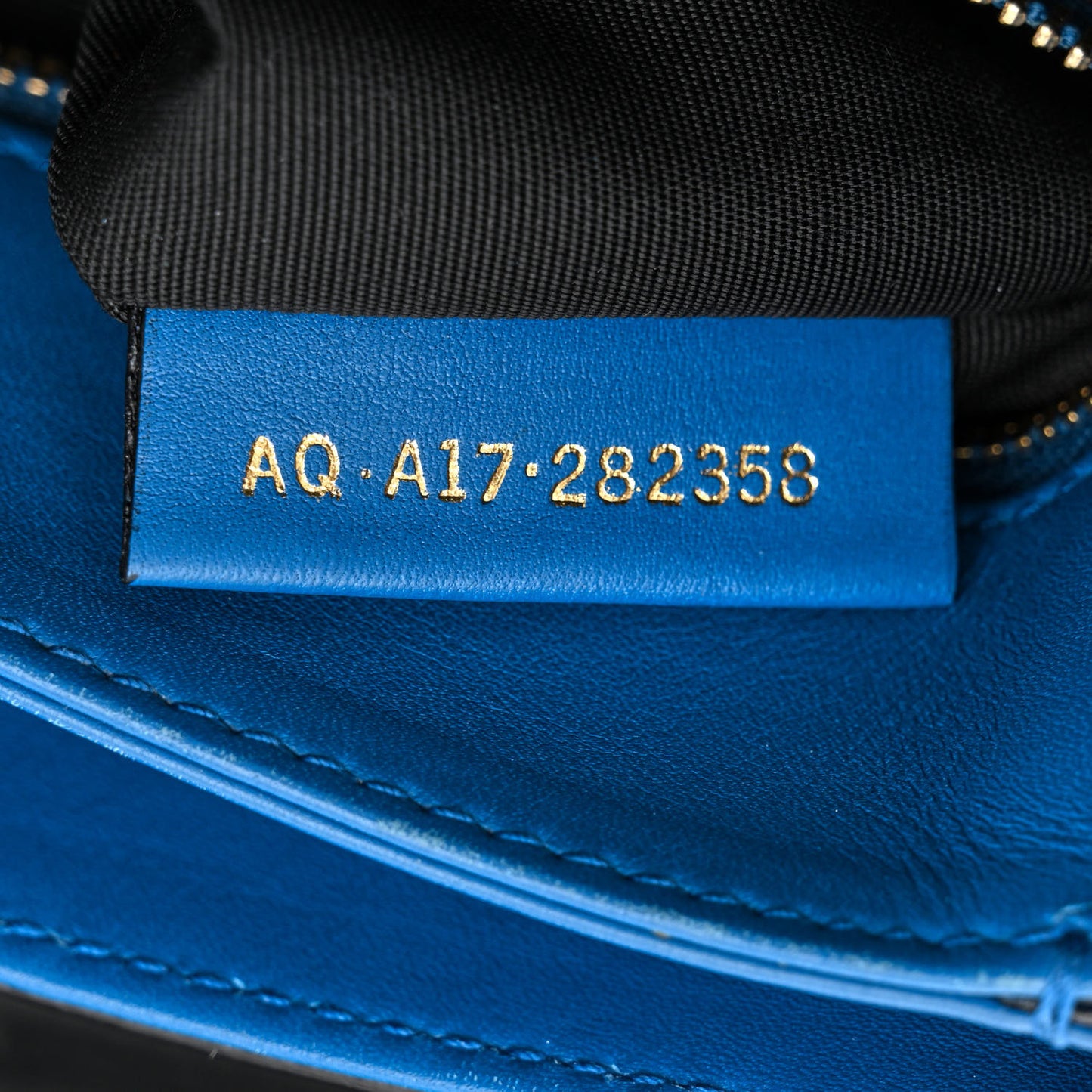 Calfskin Serpenti Viper Top Handle Bag Blue