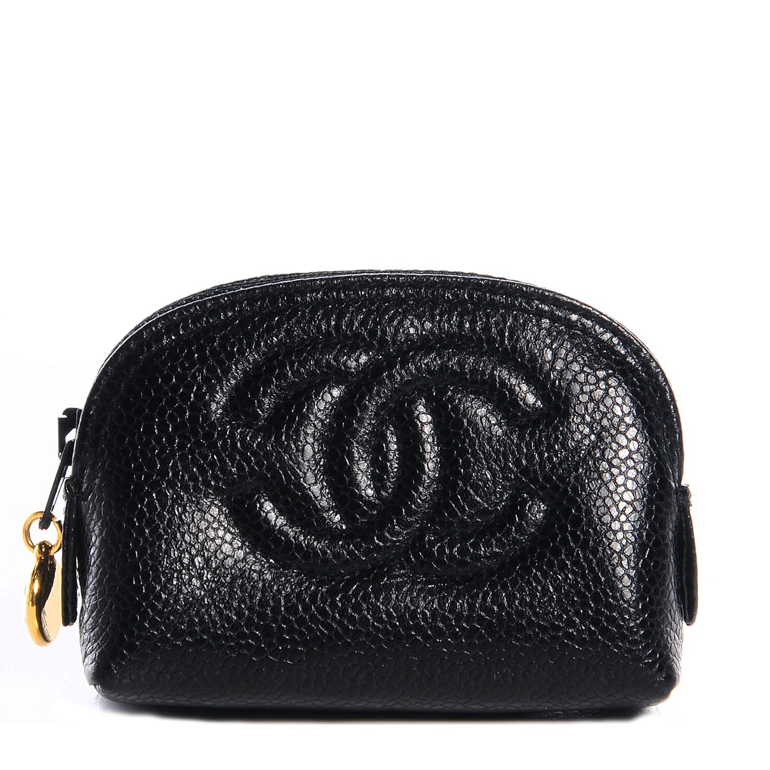 Chanel Caviar CC Coin Purse Black 1 of 9