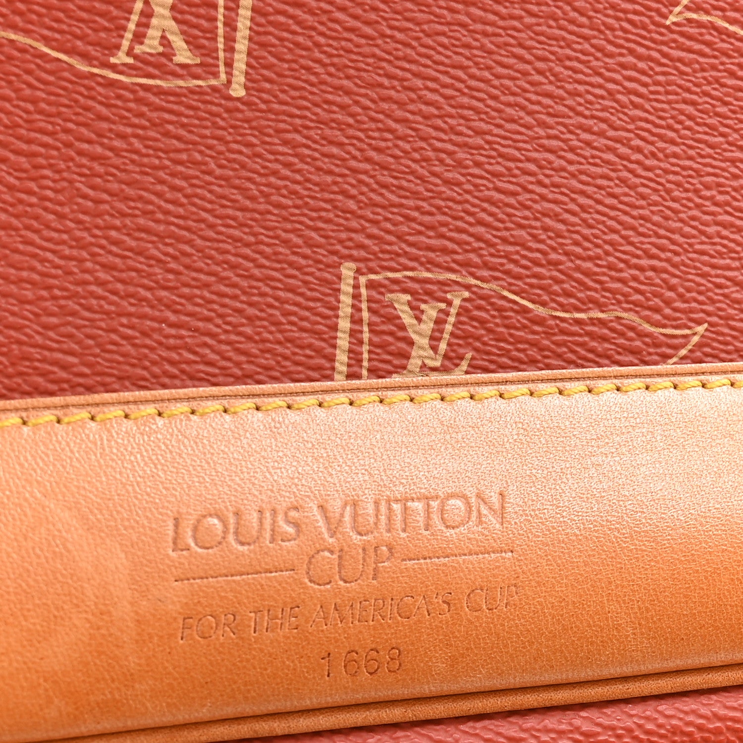 Louis Vuitton 1995 America's Cup Calvi Messenger Bag 5 of 9