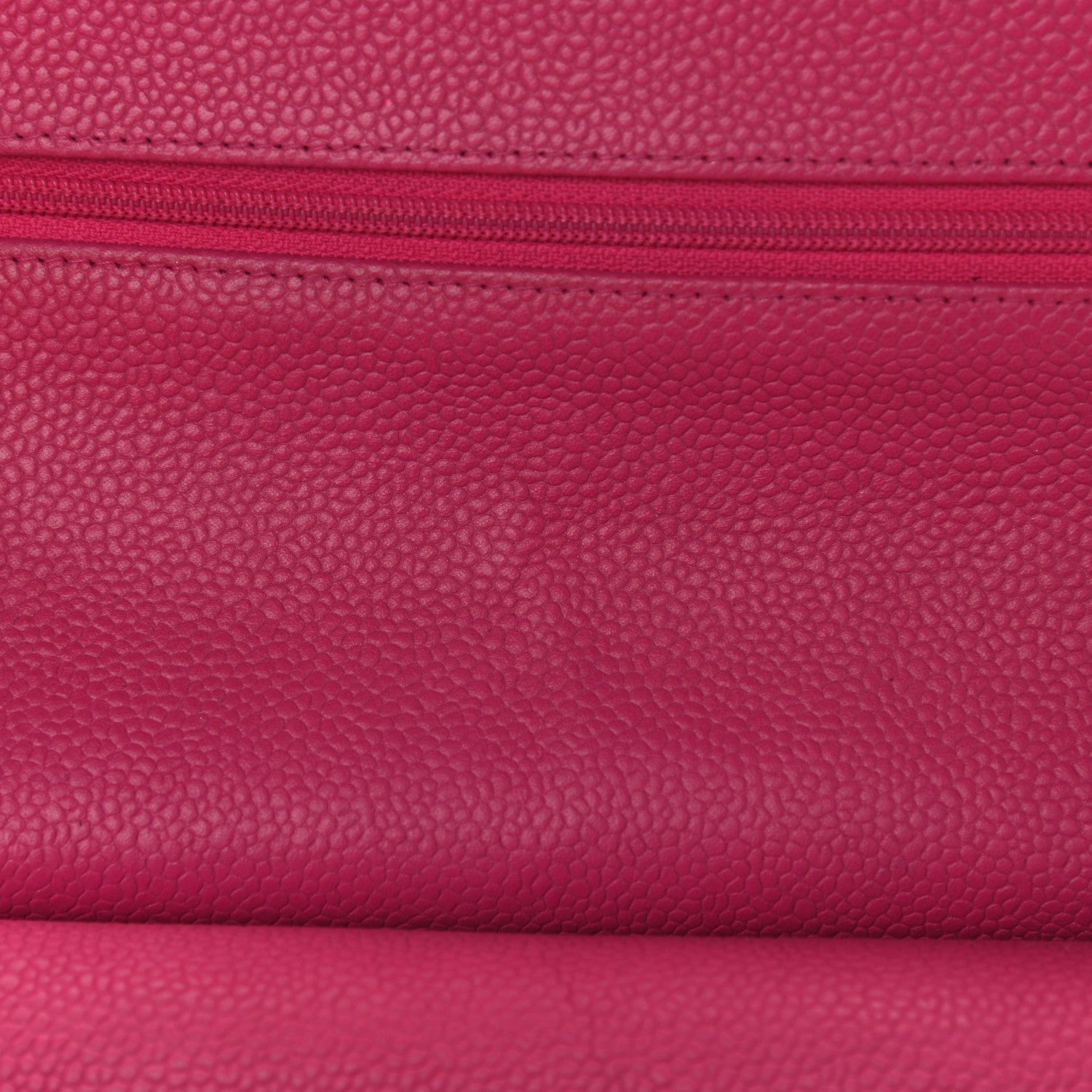 Chanel Caviar Quilted Medium Double Flap Dark Pink 12 of 14