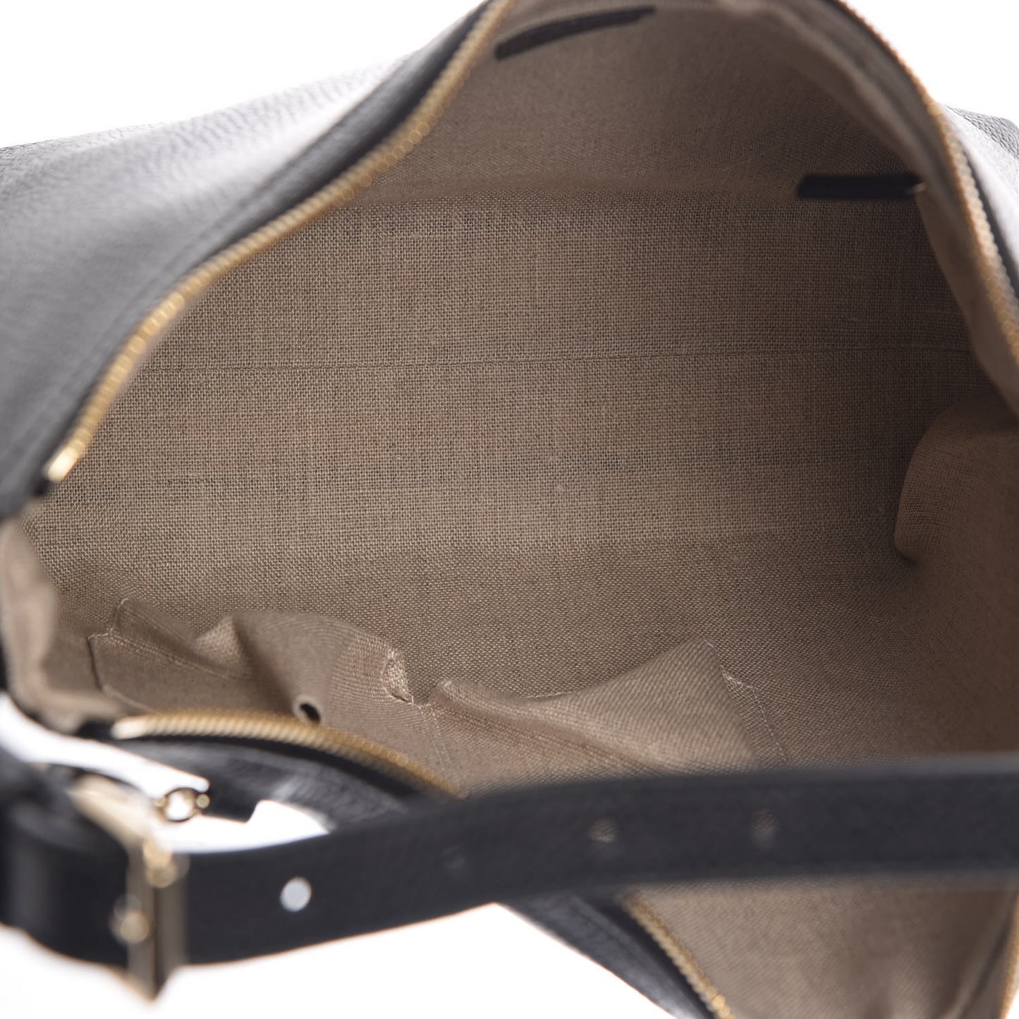 Dollar Calfskin GG Hobo Black