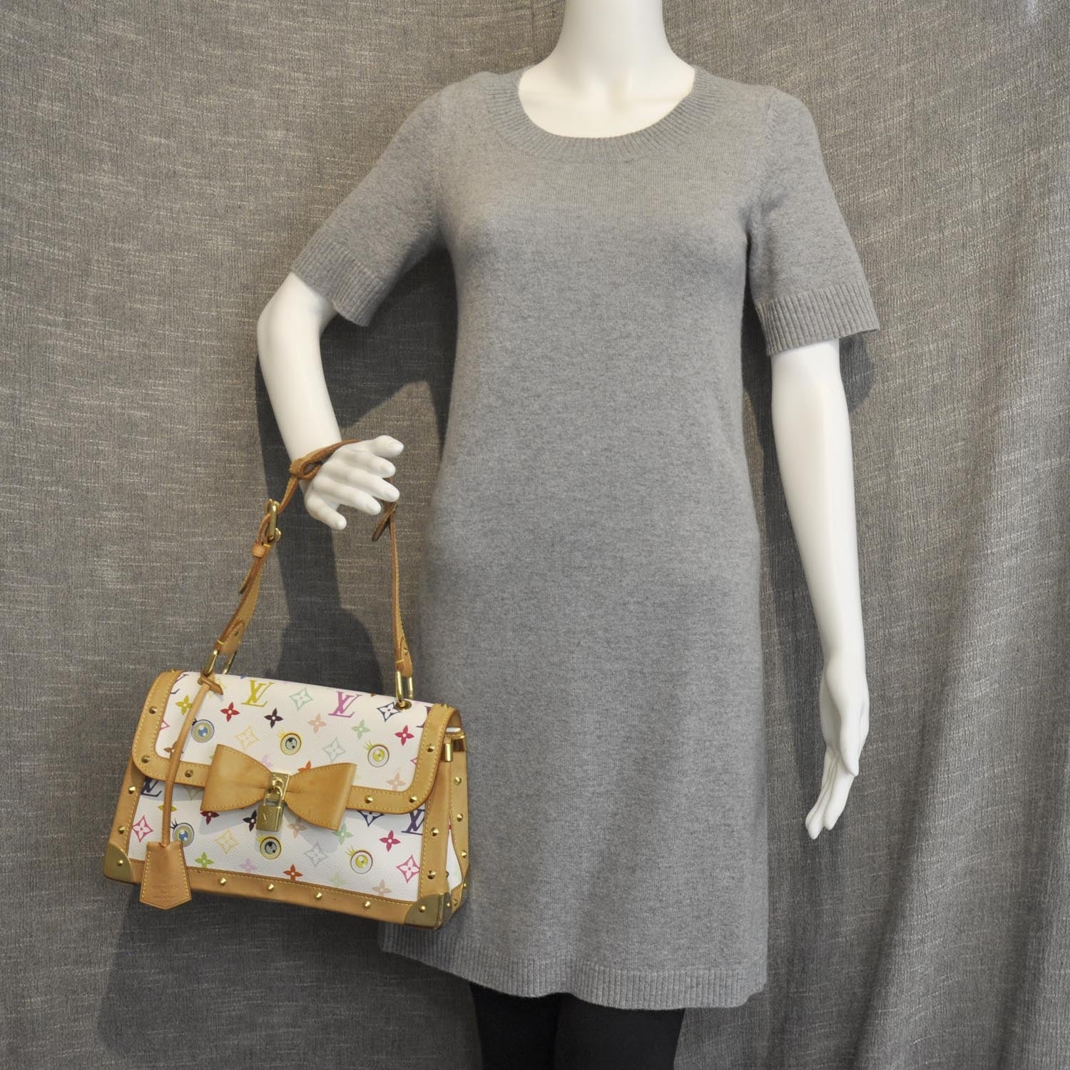 Louis Vuitton Monogram Multicolor Eye Need You Bag White 2 of 11