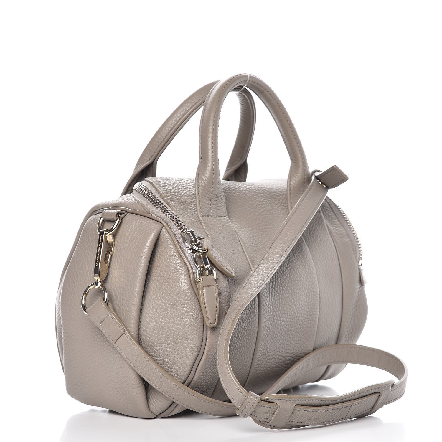 Alexander Wang Pebbled Lambskin Rockie Oyster 3 of 12